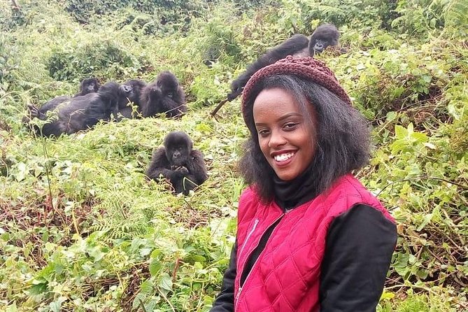 1-Day Rwanda Gorilla Tour - Walking through Volcanoes National Park
