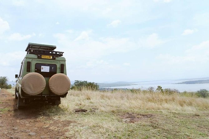 2 Days Akagera National Park Wildlife Safari - Lake Ihema: hippos and crocodiles from the water