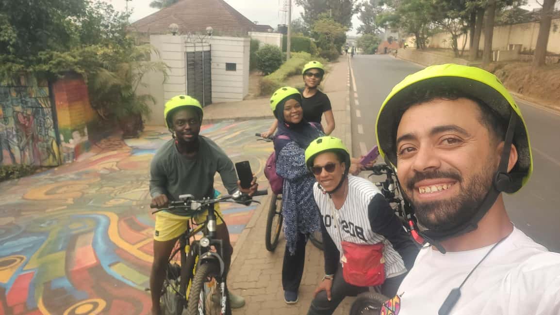 Kigali E-Bike City Tour with Breakfast - Nyarutarama Golf Lake and the city views