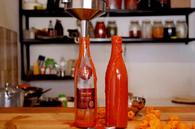 Kigali: Learn How to Make Hot Sauce from Scratch - Bottling a souvenir of Rwanda