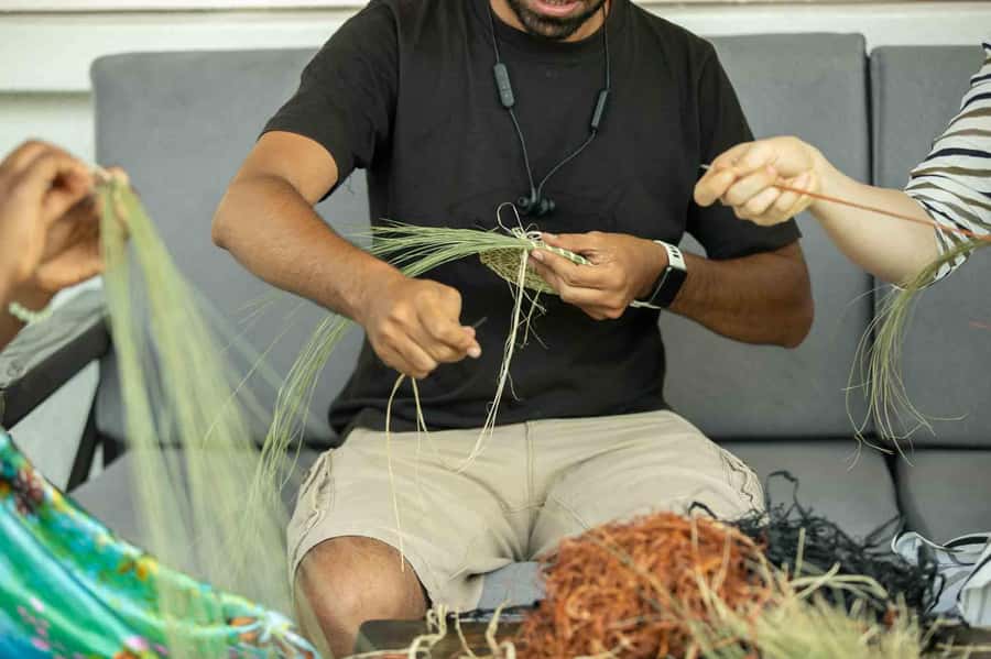 Kigali: Traditional Basket Weaving in a Garden - Why the patterns and stories matter