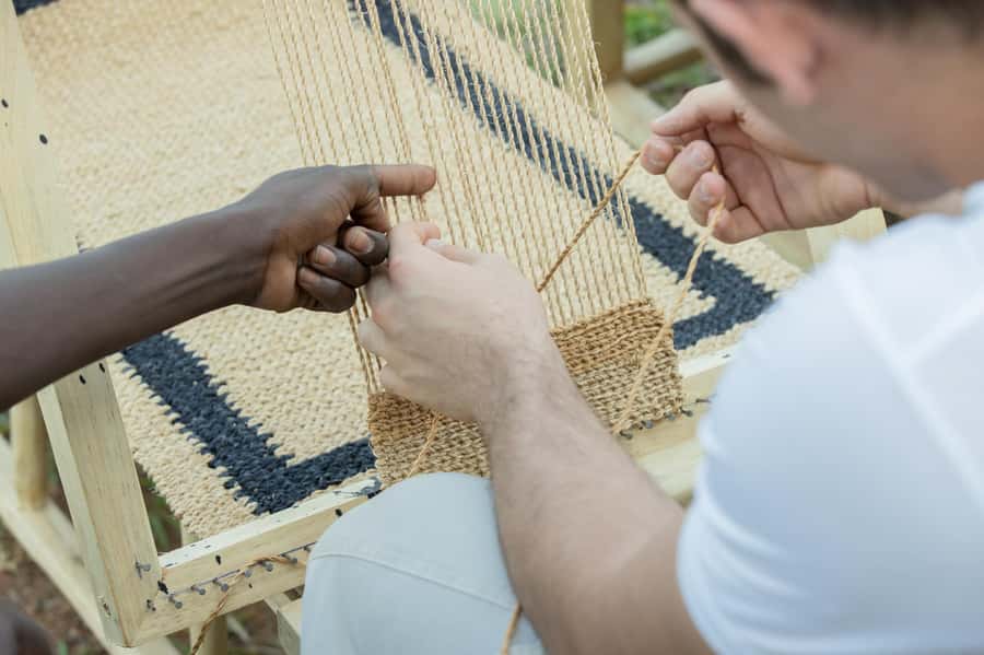 Kigali: Traditional Carpet Weaving (Ikirago) + amazing views - Seeing the artisans work around you