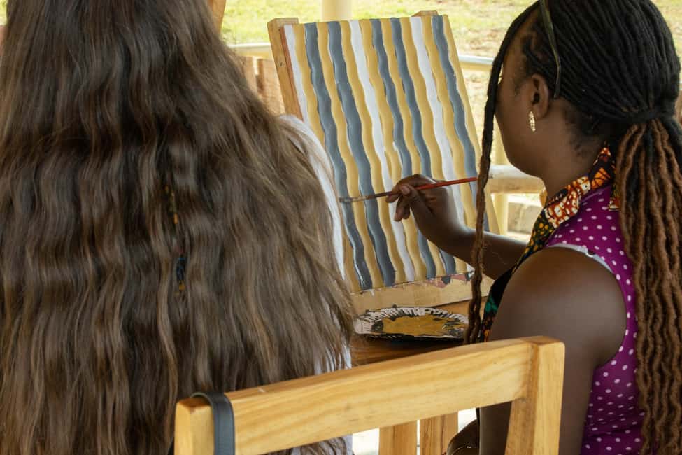 Kigali:Traditional Imigongo Painting with an Incredible View - Is $30 a good value?